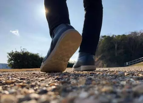 チャレンジする男性