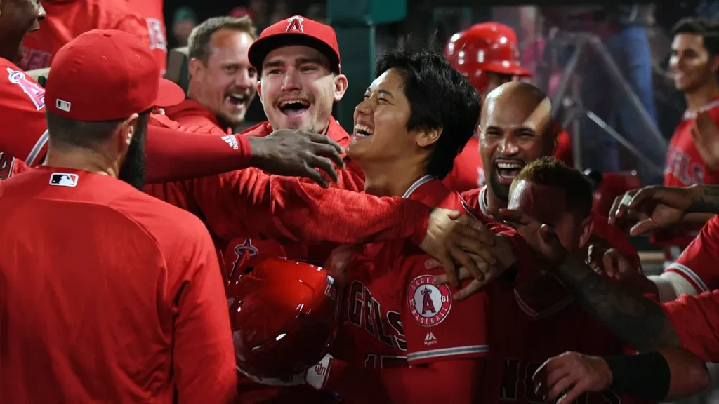 大谷翔平　笑顔