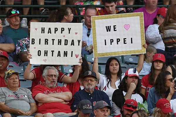 大谷翔平　ラブコール