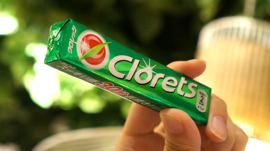 クロレッツの口臭ケア用ガム