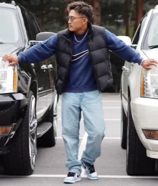 スポーツブランドのカジュアルファッション