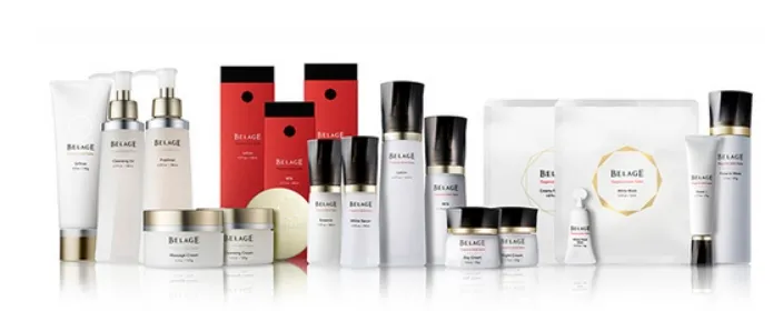 高価なスキンケア用品