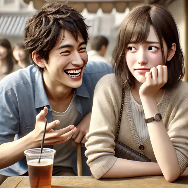 馴れ馴れしい男