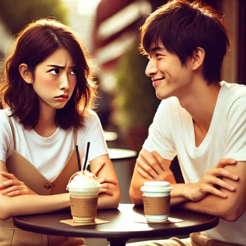 女性をイジって不快にさせる男