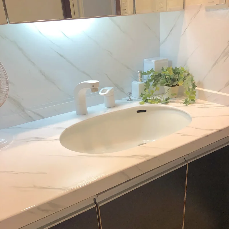 大理石の洗面台