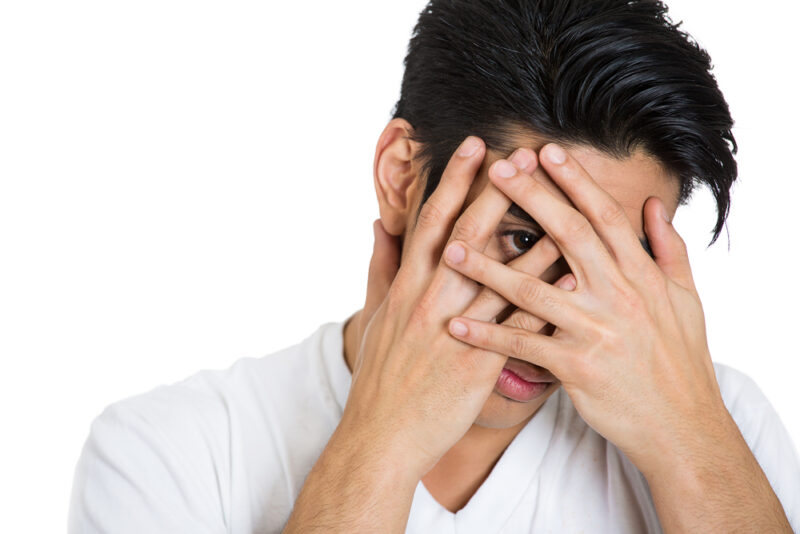 劣等感のある男性