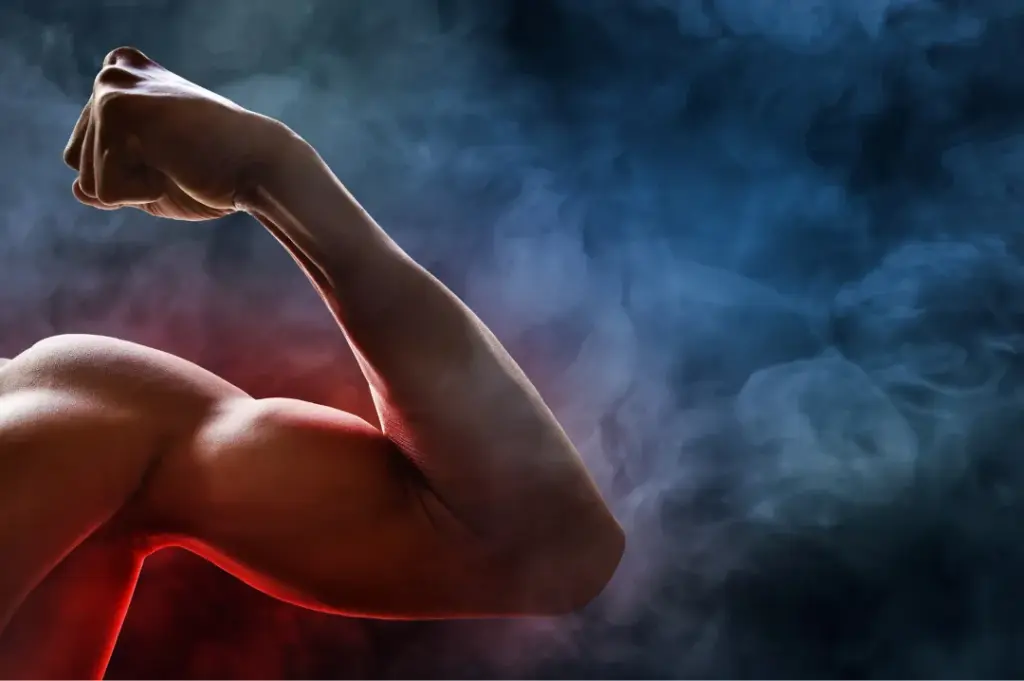 細マッチョな体型