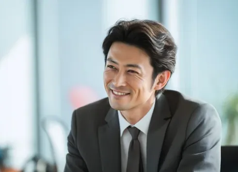 ⅰ：男性の余裕と落ち着きを演出できるから