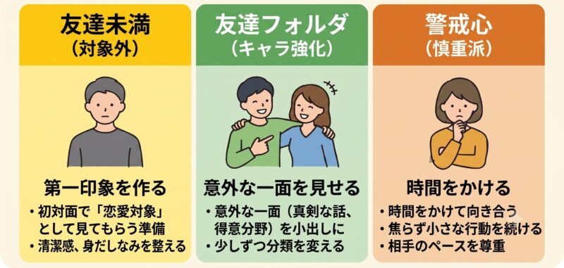 相手のタイプに合わせた返報性の原理の使い分け方